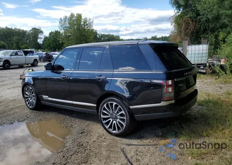 2016 Land Rover Range Rover Autobiography из США, поврежденный, VIN SALGV2EFXGA280130